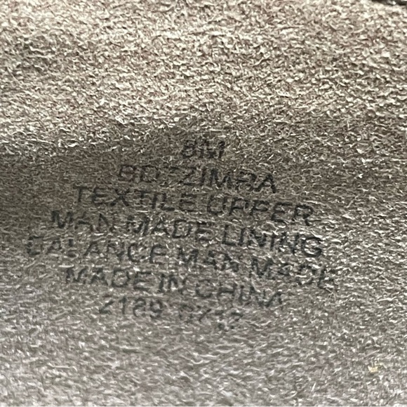 Bandolino Black Wedge Ankle Boots suede. 8M women’s. Shoe. Pre-owned - Picture 9 of 9